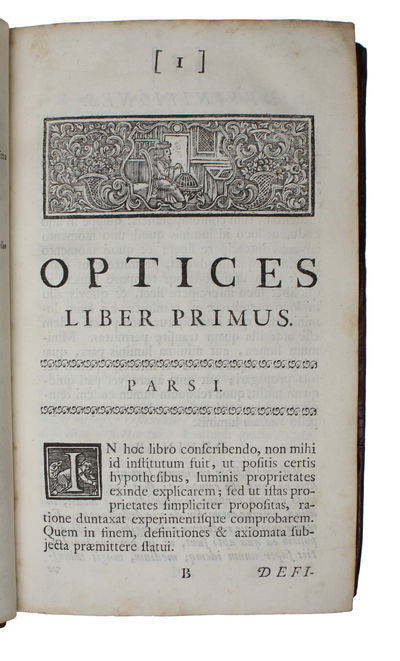 Optice: sive de Reflexionibus, Refractionibus, Inflexionibus & Coloribus Lucis, Libri tres. Latine reddidit Samuel Clarke, S.T.P. Editio Secunda, auctior. (photo 3)