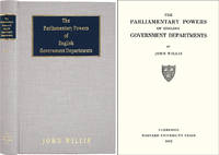 The Parliamentary Powers of English Government Departments