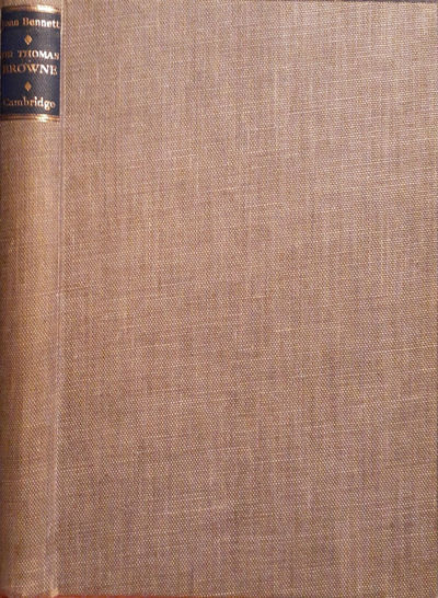 Sir Thomas Browne.