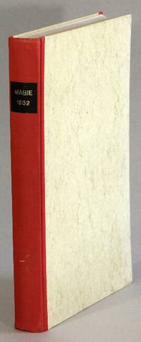 Magie. Zeitschrift des magischen Zirkels von Deutschland. Jahrgang 43. For the year 1962, complete