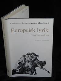 EUROPEISK LYRIK FRÅN TRE SEKLER 1.