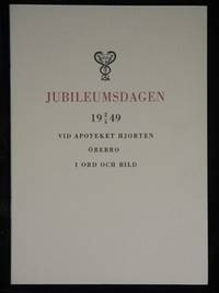 MINNESSKRIFT VID APOTEKET HJORTENS ÖREBRO 250-ÅRSJUBILEUM. (photo 2)