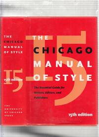 The Chicago Manual Of Style