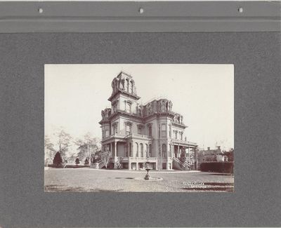 Gardo House, Salt Lake [BACKED WITH] Brigham Young's Grave / Brigham Young's Schoolhouse