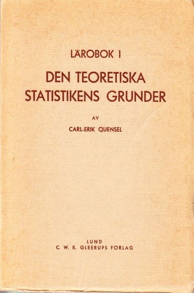 Lärobok i den teoretiska statistikens grunder.