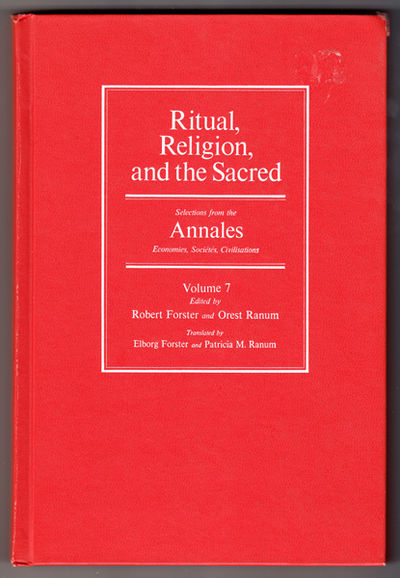 Ritual, Religion, and the Sacred. Selections from…