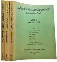 Intermediate Modern Standard Arabic: 1979 Edition (3 Volume Set)