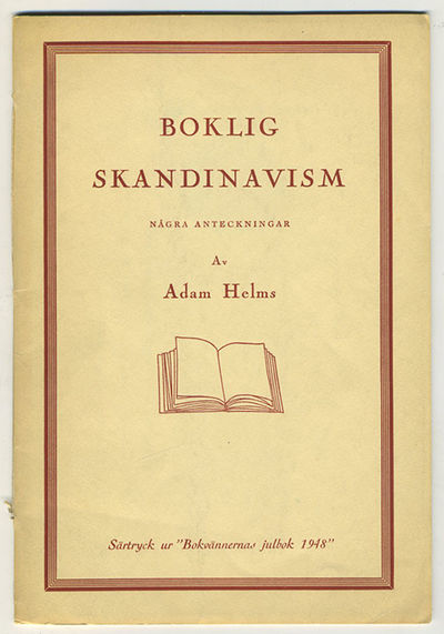 Boklig skandinavism. Några anteckningar. Särtryck…