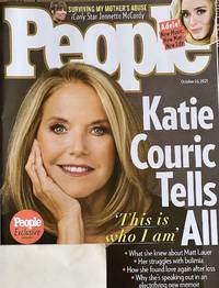 cover of PEOPLE MAGAZINE - OCTOBER 25, 2021 - KATIE COURIC TELLS ALL