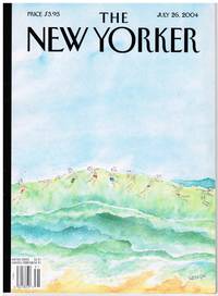 cover of NEW YORKER JULY 26, 2004. COVER: THE KINDLY WAVE by JEAN-JACQUES SEMPE