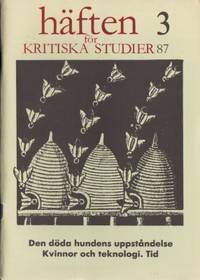 Häften för kritiska studier 3 1987.