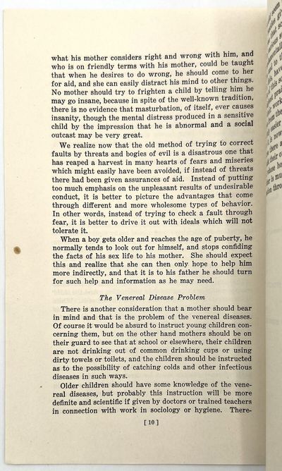 Sex Education, 1936-1938: Seven (7)...; (photo 12)