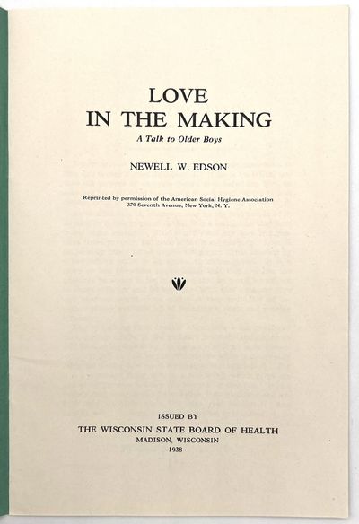 Sex Education, 1936-1938: Seven (7)...; (photo 19)