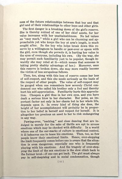 Sex Education, 1936-1938: Seven (7)...; (photo 21)