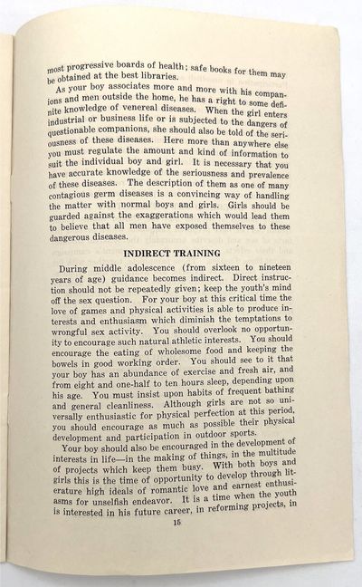 Sex Education, 1936-1938: Seven (7)...; (photo 7)