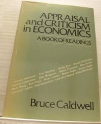 Appraisal and Criticism in Economics. A Book of Readings.