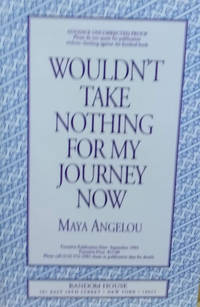 image of Wouldn't Take Nothing for My Journey Now