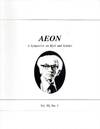 AEON: VOL. III, NO. 1: A Journal of Myth and Science