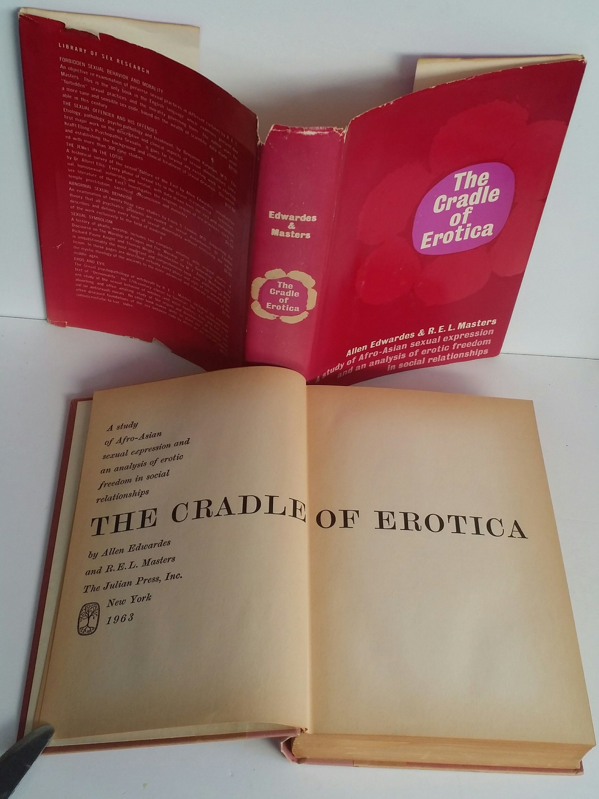 The Cradle of Erotica by Allen Edwardes & R.E.L. Masters | Sept