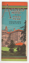 Antlers Hotel Facing Pike's Peak, Colorado Springs