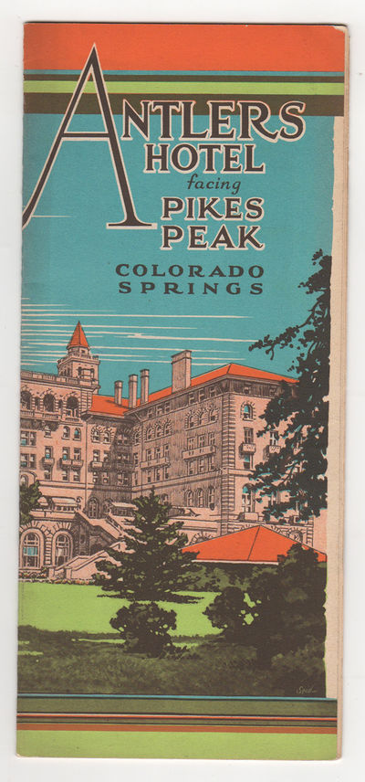 Antlers Hotel Facing Pike's Peak, Colorado Springs