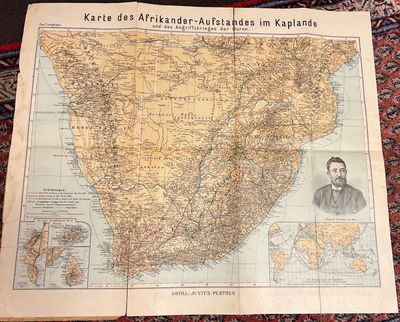 Karte des Afrikander-Aufstandes im Kaplande.…