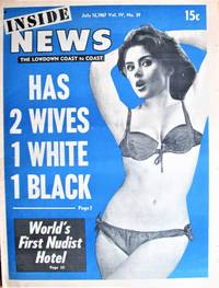 "Has 2 Wives 1 White 1 Black. " Article in Inside News. the Lowdown Coast to Coast, July 16, 1967. (Sleaze Newspaper).