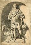 Engraved Portrait by J. Larille after G. Larille