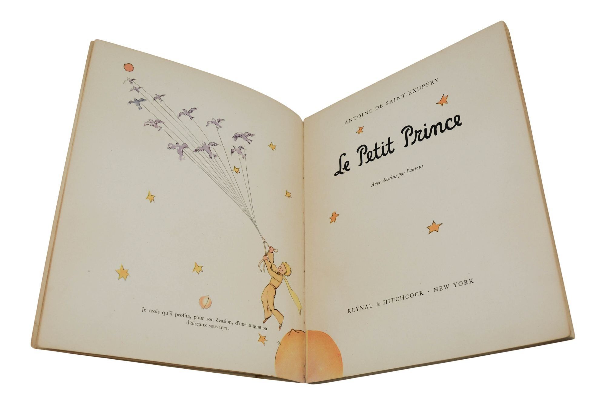 Le Petit Prince, First Edition, 1943 - Biblio