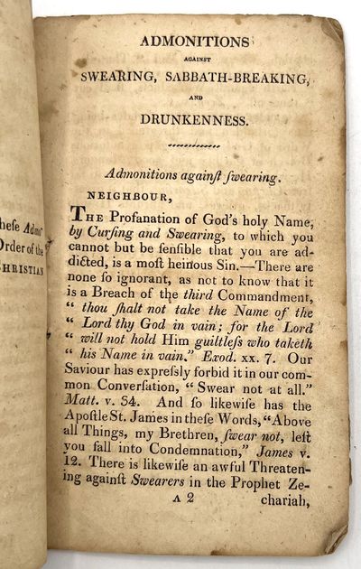 Admonitions Against Swearing,...; (photo 2)