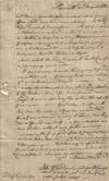 1810 – Letter from the Commanding General of a Massachusetts Militia Division to one of his brigade commanders expressing irritation that an election of a company officer had been bungled