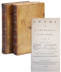 Poems by C. Churchill [Signed by John Churchill]
