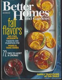 BETTER HOMES AND GARDENS MAGAZINE NOVEMBER 2015 by Better Homes and Gardens - 2015 - from Gibson's Books (SKU: 80253)