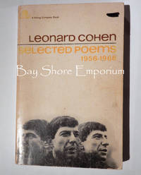 Selected Poems 1956-1968 by Leonard Cohen - Library of Congress # 68-22317 - from Bay Shore Emporium (SKU: biblio58)