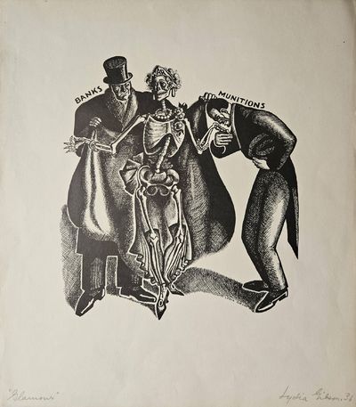Glamour. [1936 Lithograph by Lydia Gibson]
