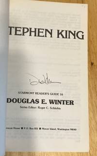 Starmont Reader&#039;s Guide 16: Stephen King by Douglas E Winter - 1982