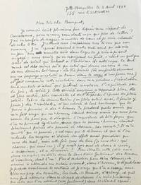 Autograph Letter Signed [ALS] to Joë Bousquet