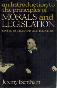 cover of AN INTRODUCTION TO THE PRINCIPLES OF MORALS AND LEGISLATION
