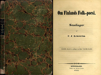 Om Finlands folk-poesi. Samlingar. (Särskildt…