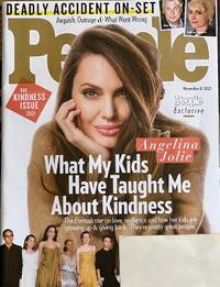 cover of PEOPLE MAGAZINE - NOVEMBER 8, 2021 / THE KINDNESS ISSUE - ANGELINA JOLIE