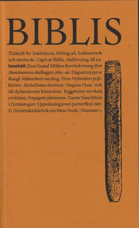 TIDSKRIFTEN BIBLIS 5. Vol 2. N:r 1. 1999: Stora…