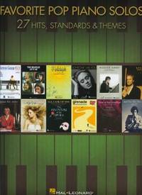 Favorite Pop Piano Solos | Piano Sheet Music Songbook | Easy to Intermediate Pop Arrangements for...
