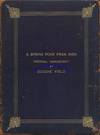 Eugene Field Writes Out And Signs His Poem A Spring Poem From Bion