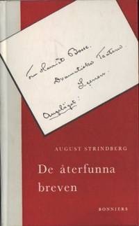 De återfunna breven. Till Harriet Bosse.