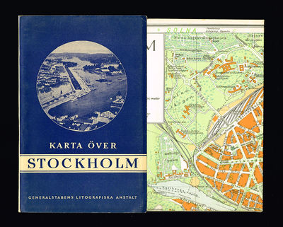 Karta över Stockholm. Generalstabens litografiska…