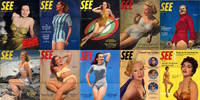 See (10 tabloid magazines, 1940-56)