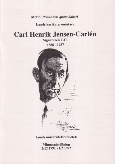 Lunds karikatyr-mästare Carl Henrik…