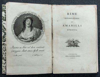 Rime estemporanee di Amarilli Etrusca; Saggio di versi estemporanei.