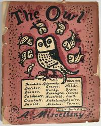 The Owl, A Miscellany No. 1 May 1919 (w/Signature Page)