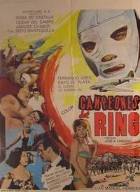 Campeones del Ring. Movie poster. (Cartel de la Película).